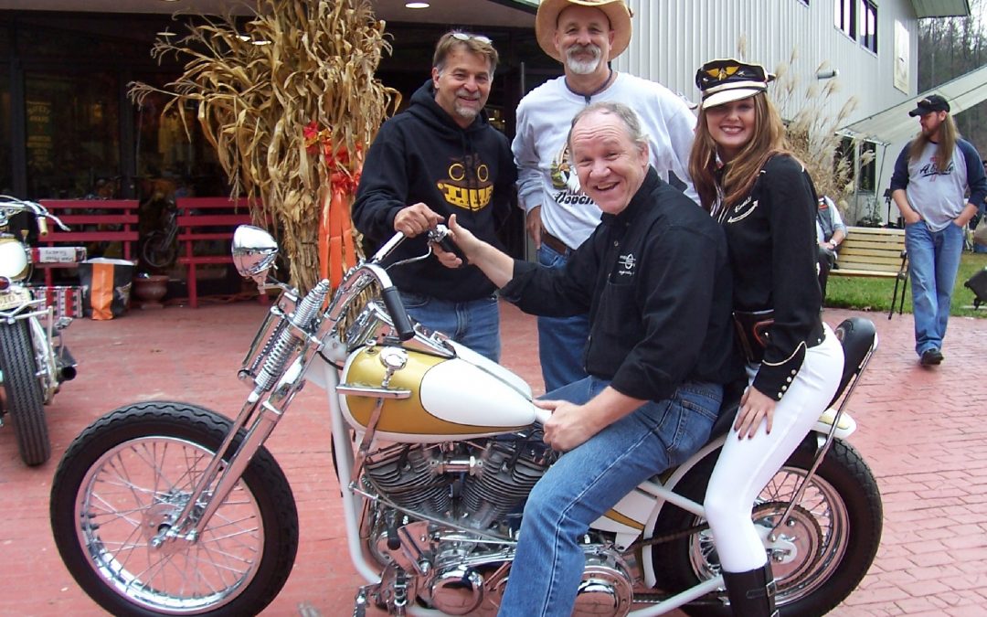 Steve Pickel  Wins 4th Annual WTT Vintage Motorcycle Raffle (2006)