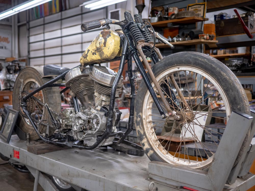 Vintage drag deals bike for sale