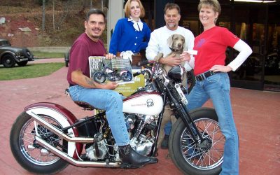 Jim Usher Wins 3rd Annual WTT Vintage Motorcycle Raffle (2005)